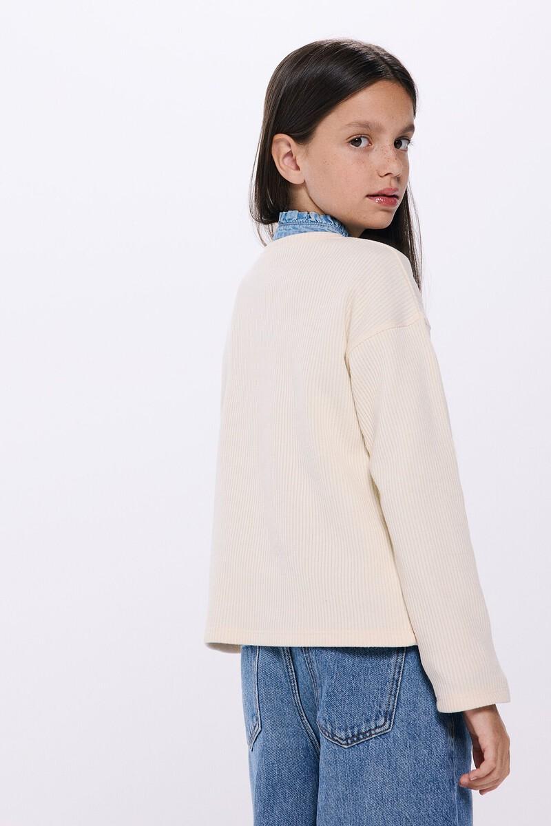 Women'secret Camiseta Rib Corazón Niña