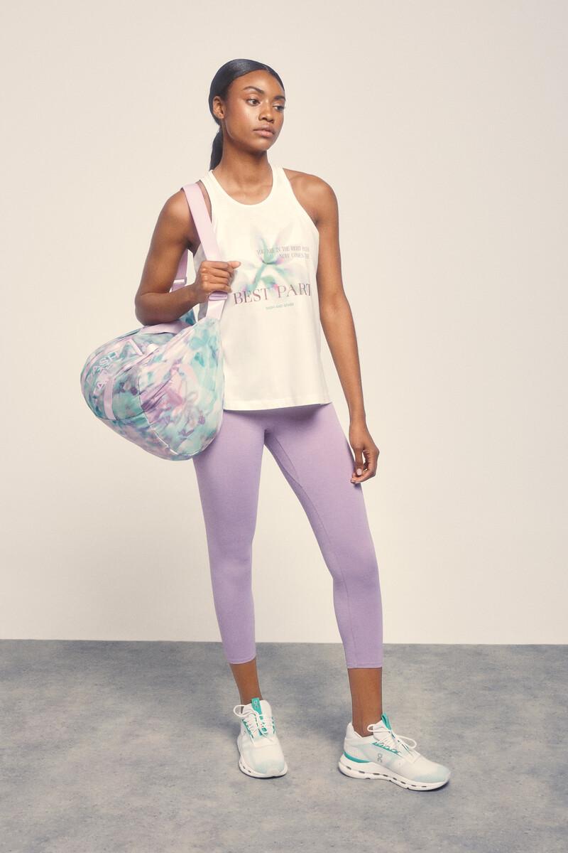 women'secret Camiseta sin mangas algodón blanco