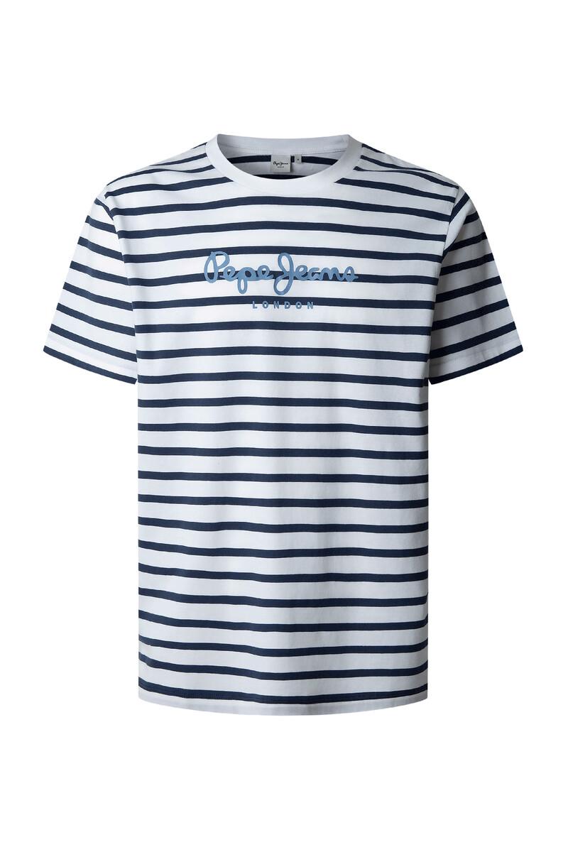 women'secret Camiseta Striped Eggo Manga Corta