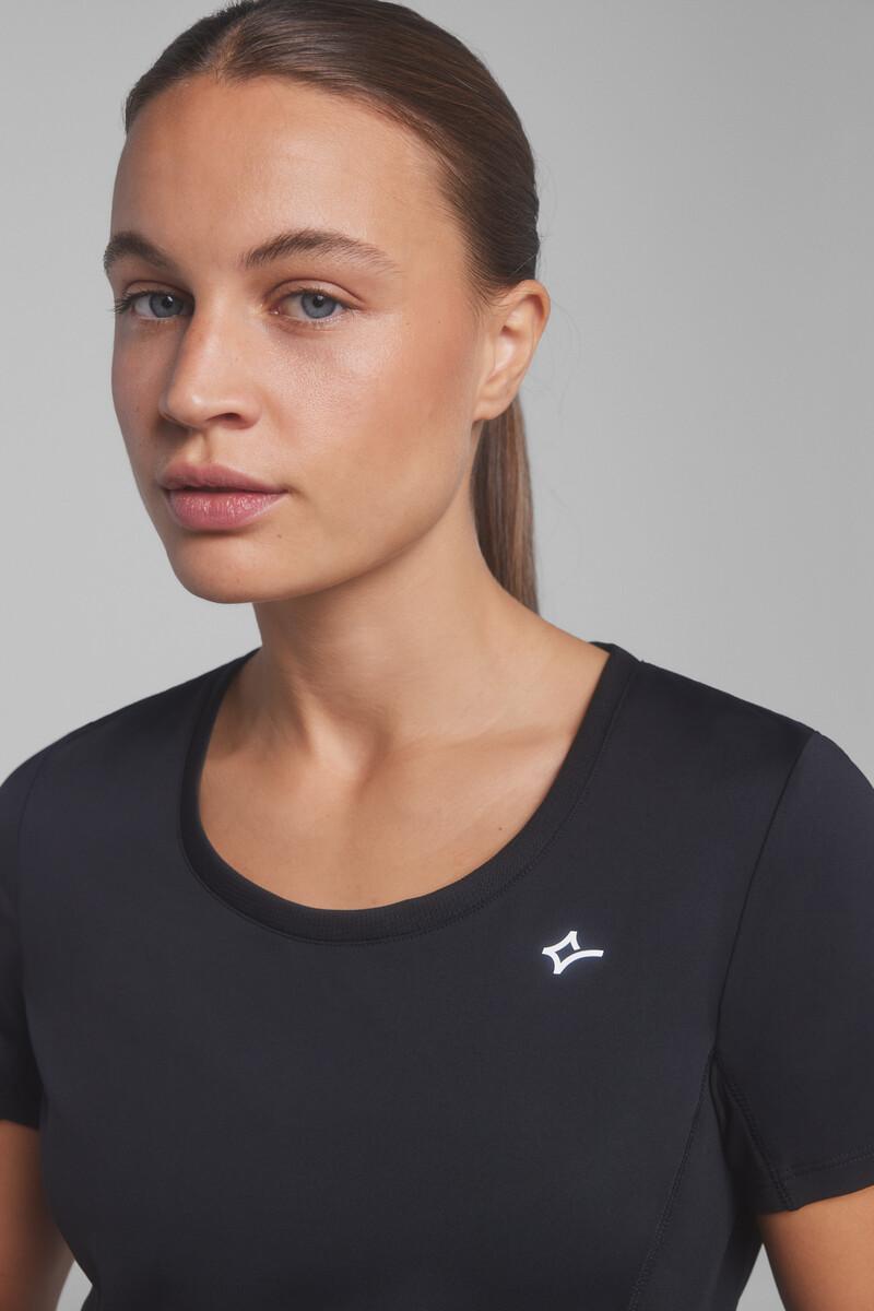 Women'secret Camiseta Transpirable Negra