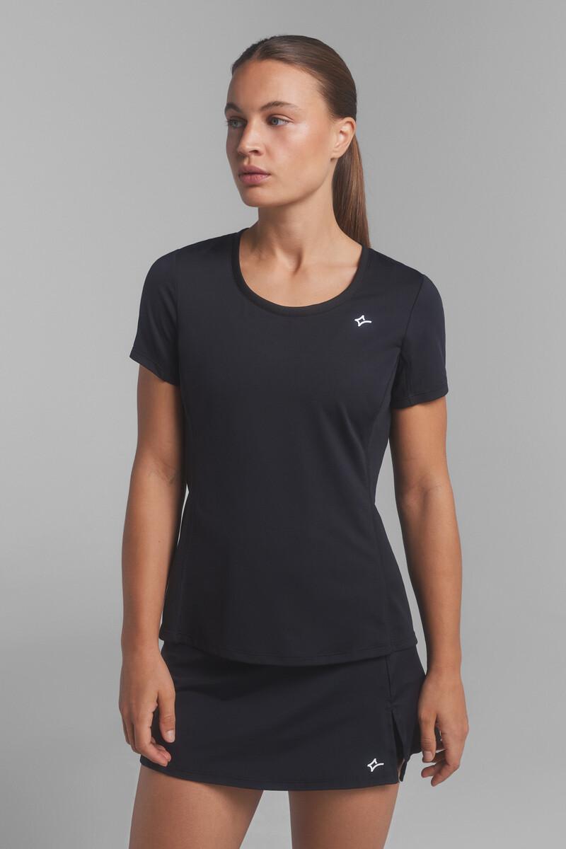 Women'secret Camiseta Transpirable Negra