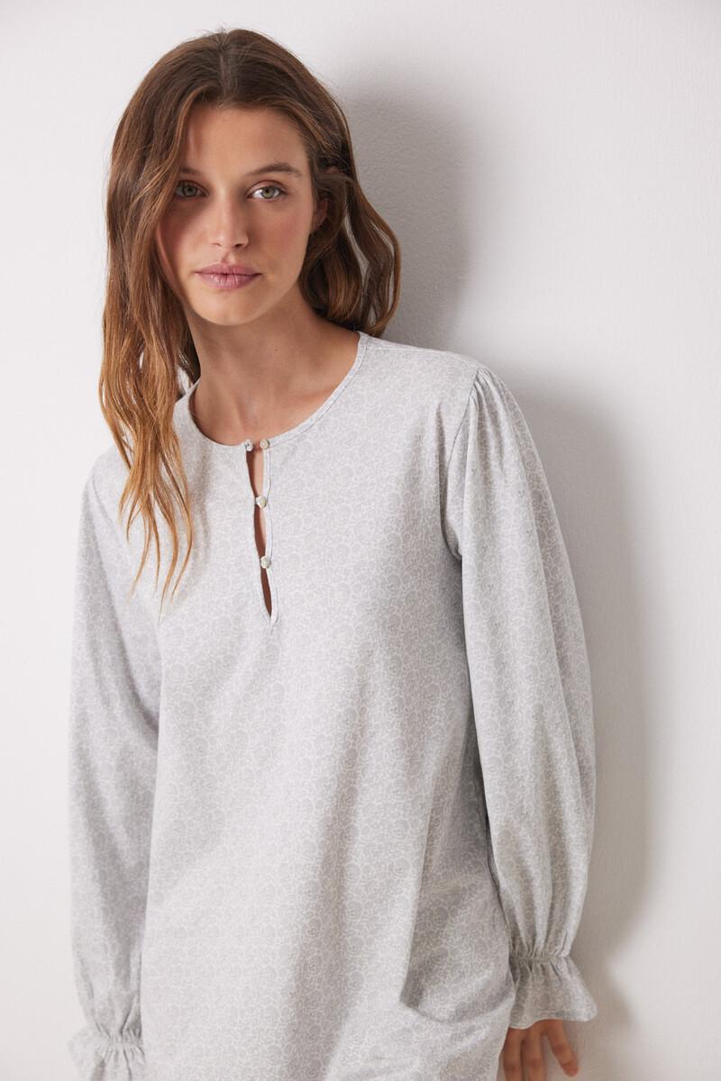 Women'secret Camisón Corto 100% Algodón Paisley