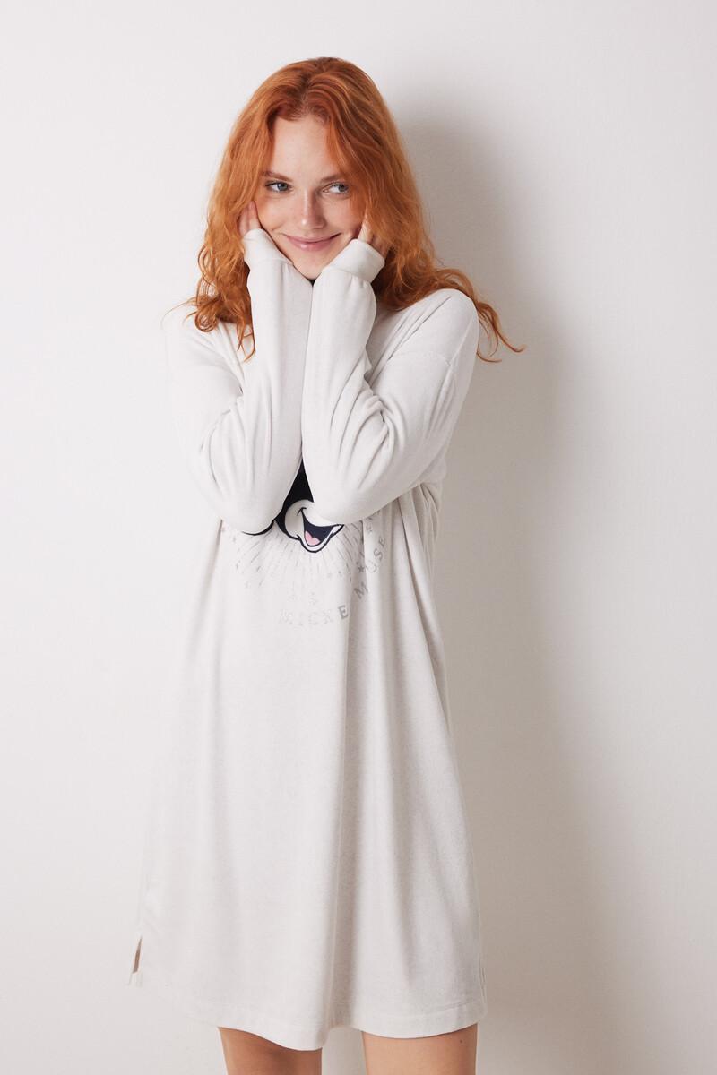 Women'secret Camisón Corto Terciopelo Mickey