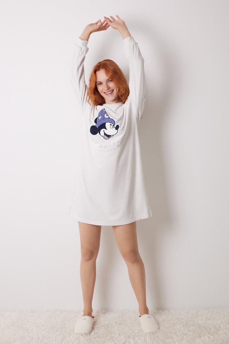 women'secret Camisón corto terciopelo Mickey