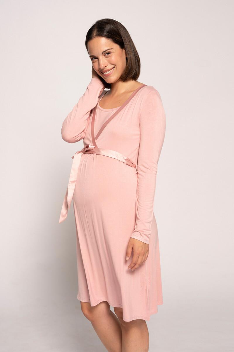 Women'secret Camisón De Lactancia Con Cinta Satén