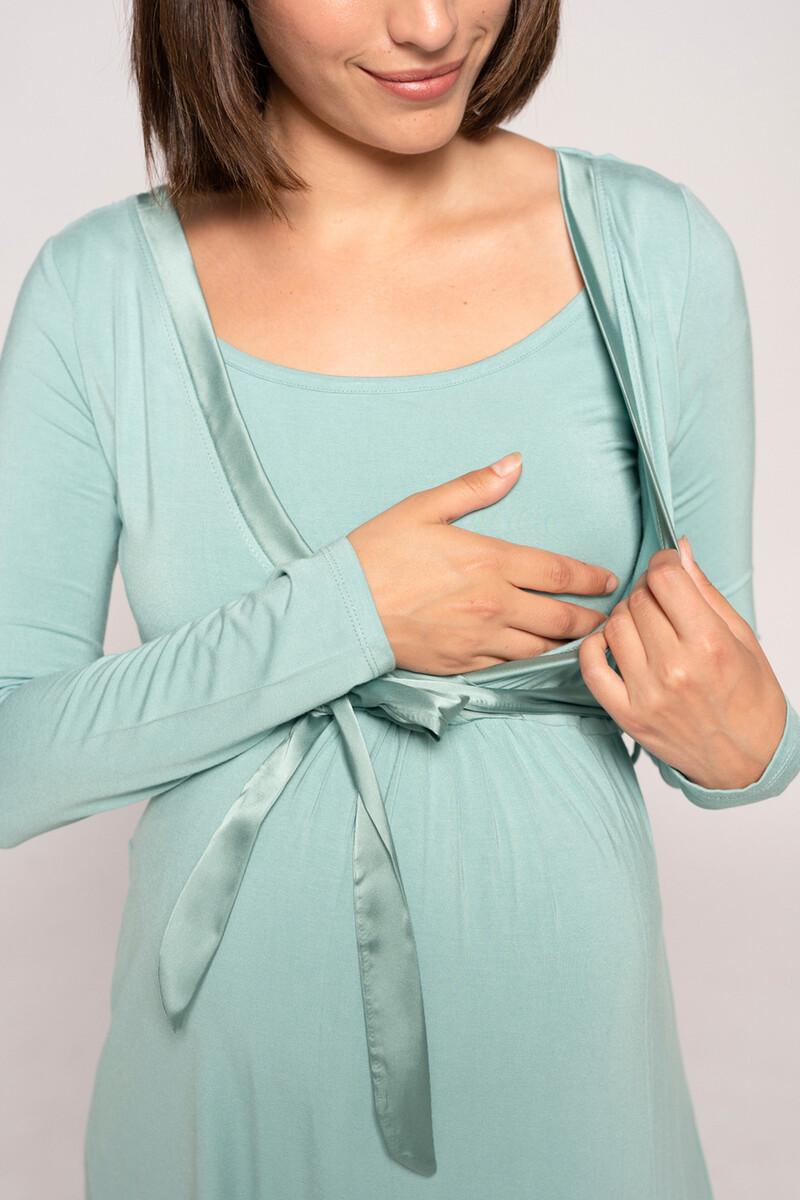 Women'secret Camisón De Lactancia Con Cinta Satén