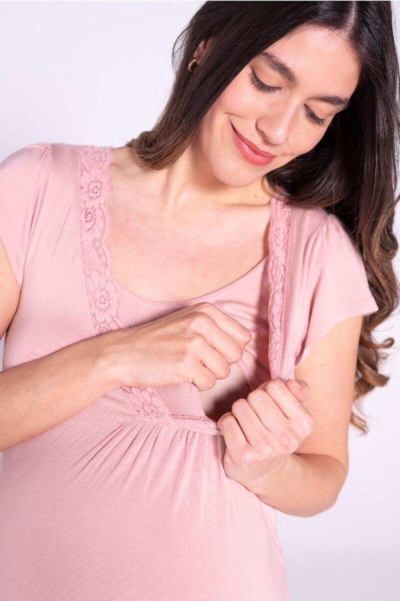 Women'secret Camisón De Lactancia Con Manga Corta