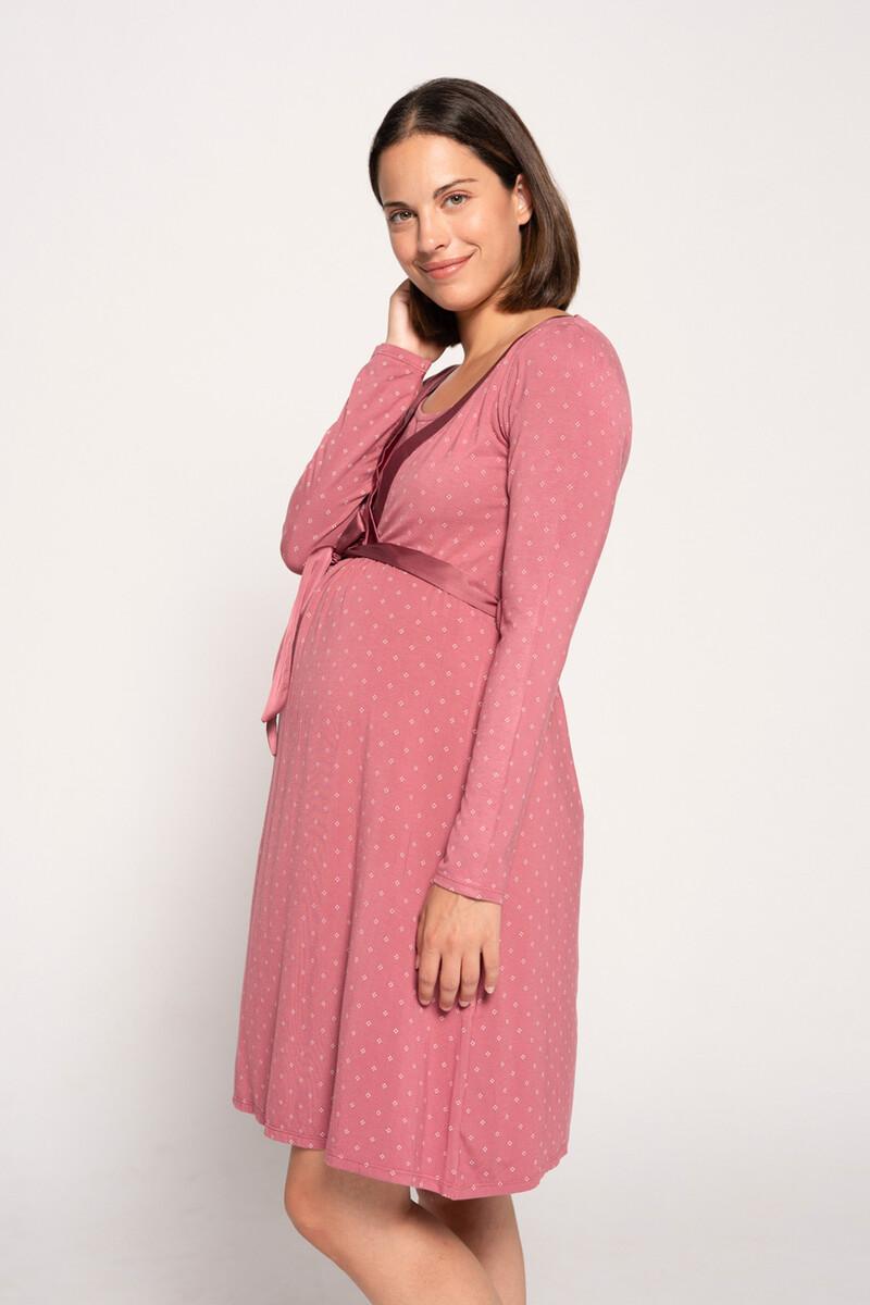 Women'secret Camisón Lactancia Con Print Corbatero