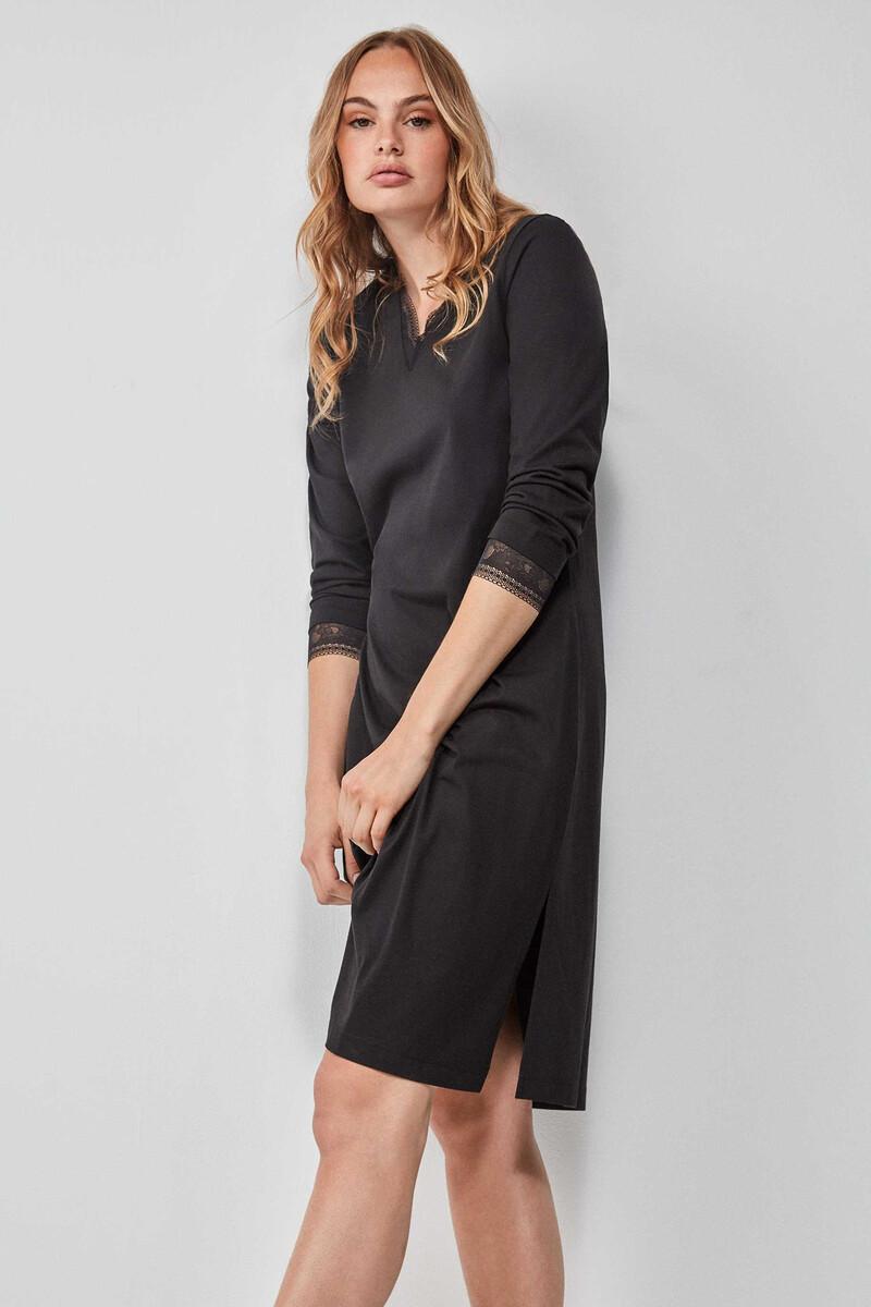 Women'secret Camisón Largo Detalle Encaje