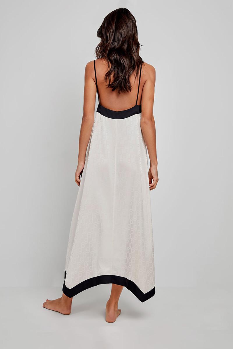 Women'secret Camisón Largo Estampado Beige