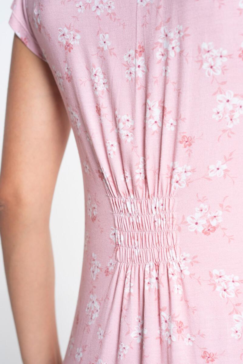 Women'secret Camisón Manga Corta Flores Japonesa