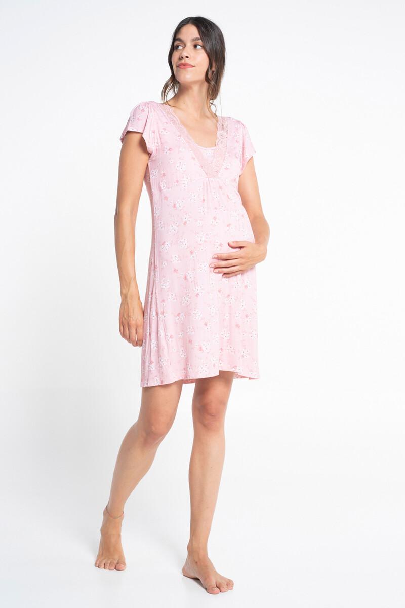 women'secret Camisón manga corta flores japonesa