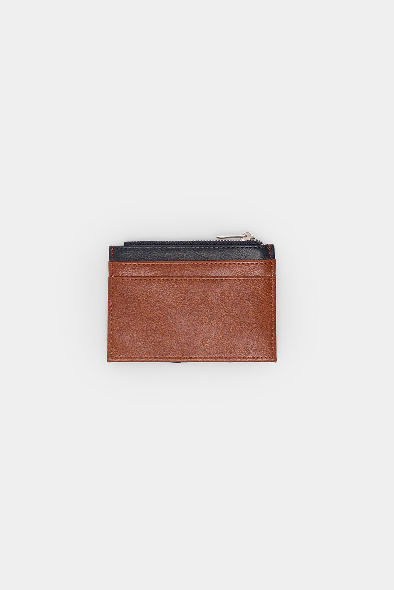 Women'secret Cartera Básica Efecto Piel Bicolor