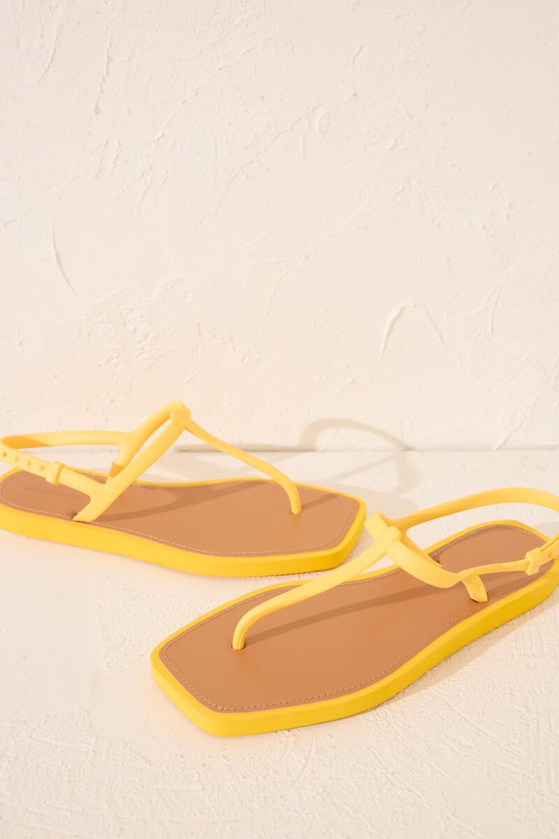 Women'secret Chanclas Entrelazadas Punta Cuadrada