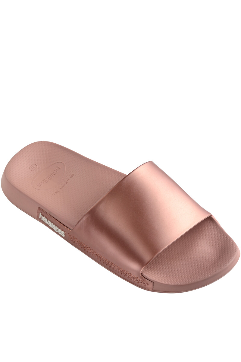 women'secret Chanclas Hav. Slide Classic Metallic
