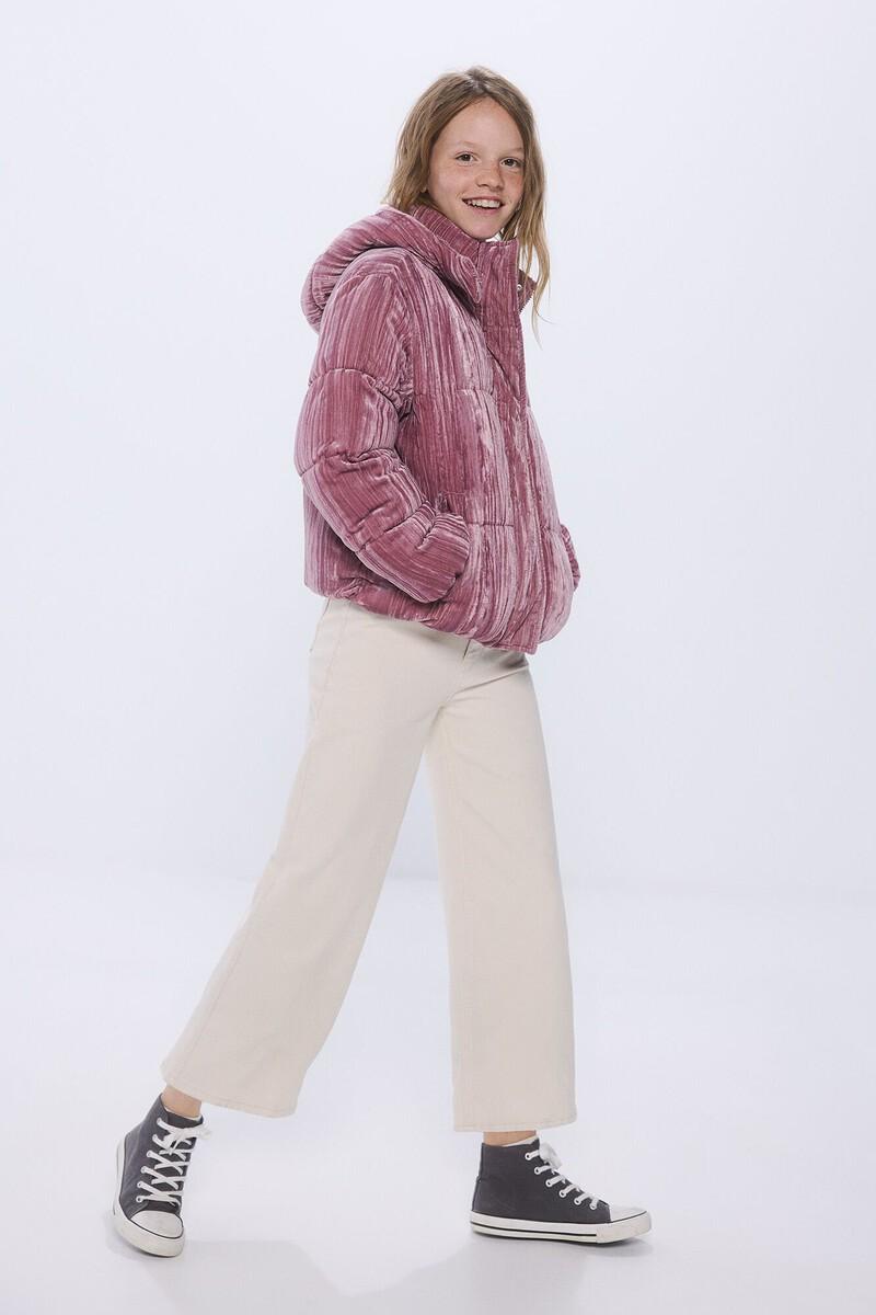 Women'secret Chaqueta Acolchada Velour Niña
