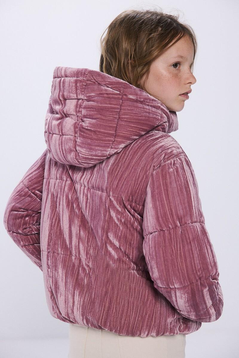 Women'secret Chaqueta Acolchada Velour Niña