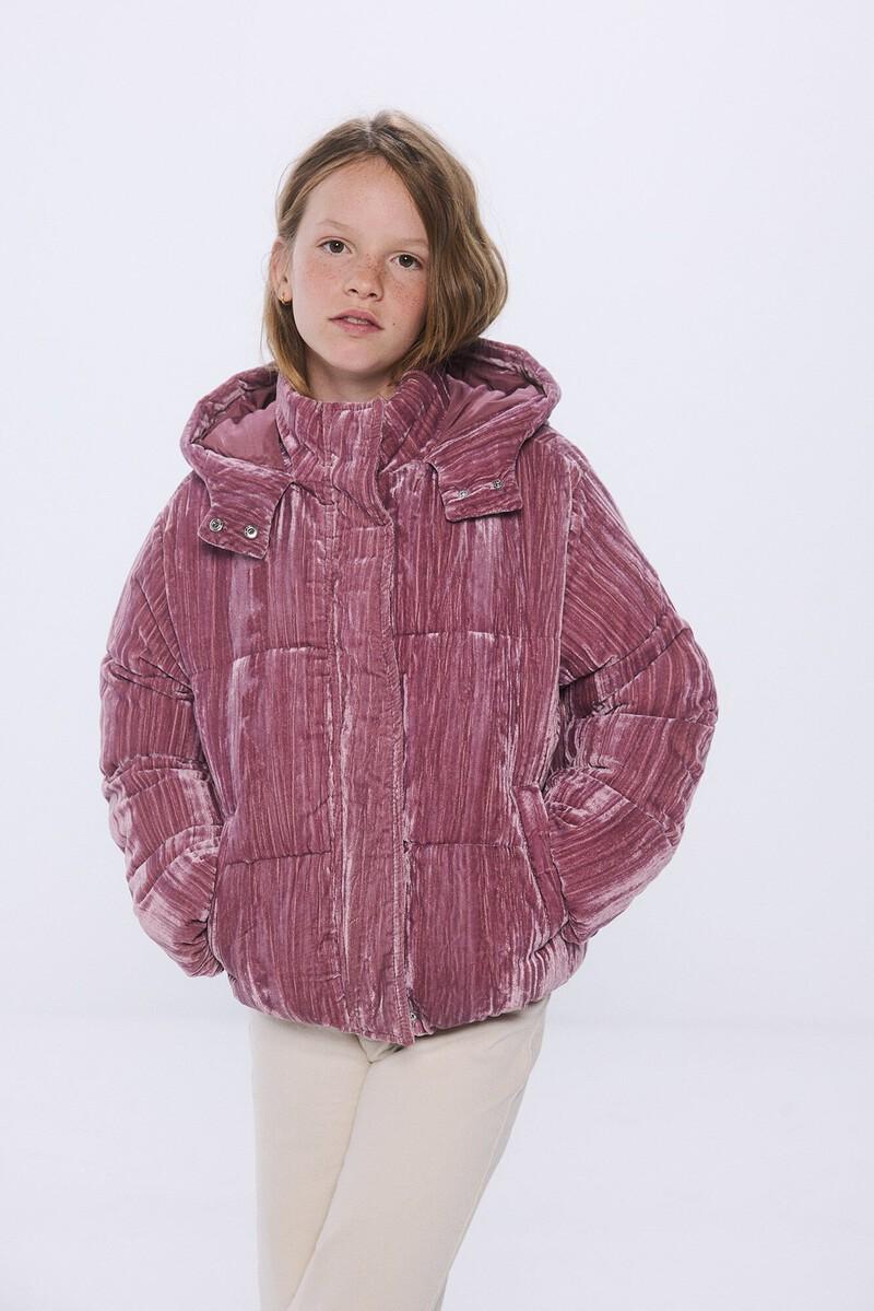 Women'secret Chaqueta Acolchada Velour Niña