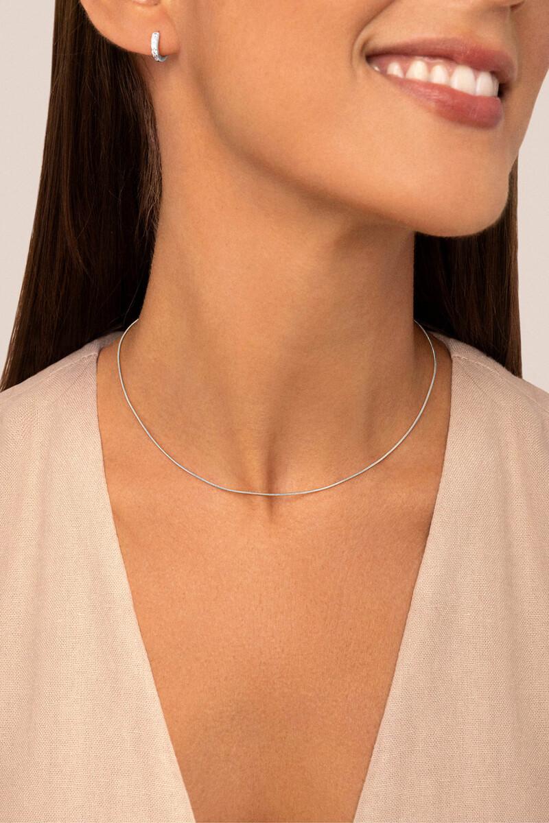 Women'secret Collar Tail Acero