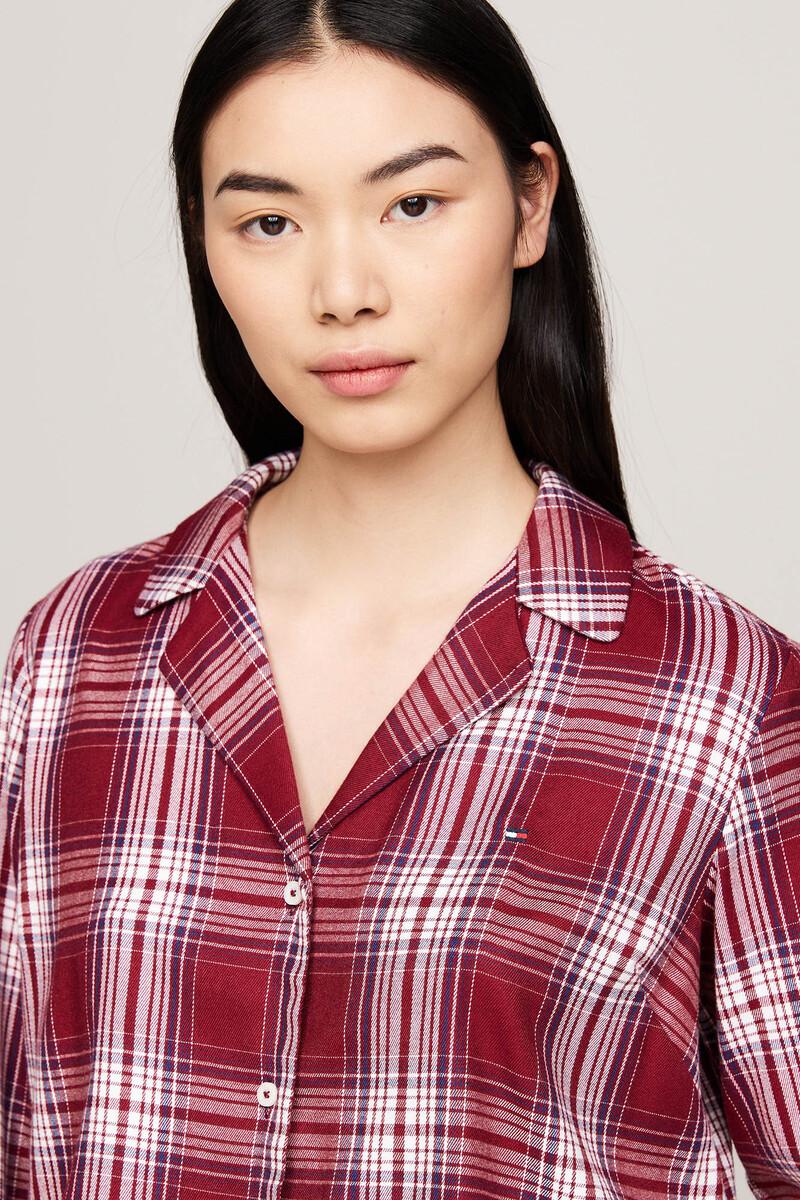 Women'secret Conjunto Camisero De Pijama Cuadros