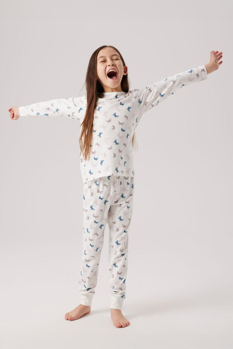 women'secret Conjunto pijama niña mariposas