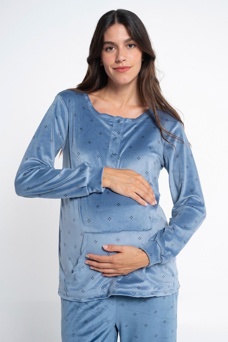 Women'secret Conjunto Pijama Terciopelo Estampado