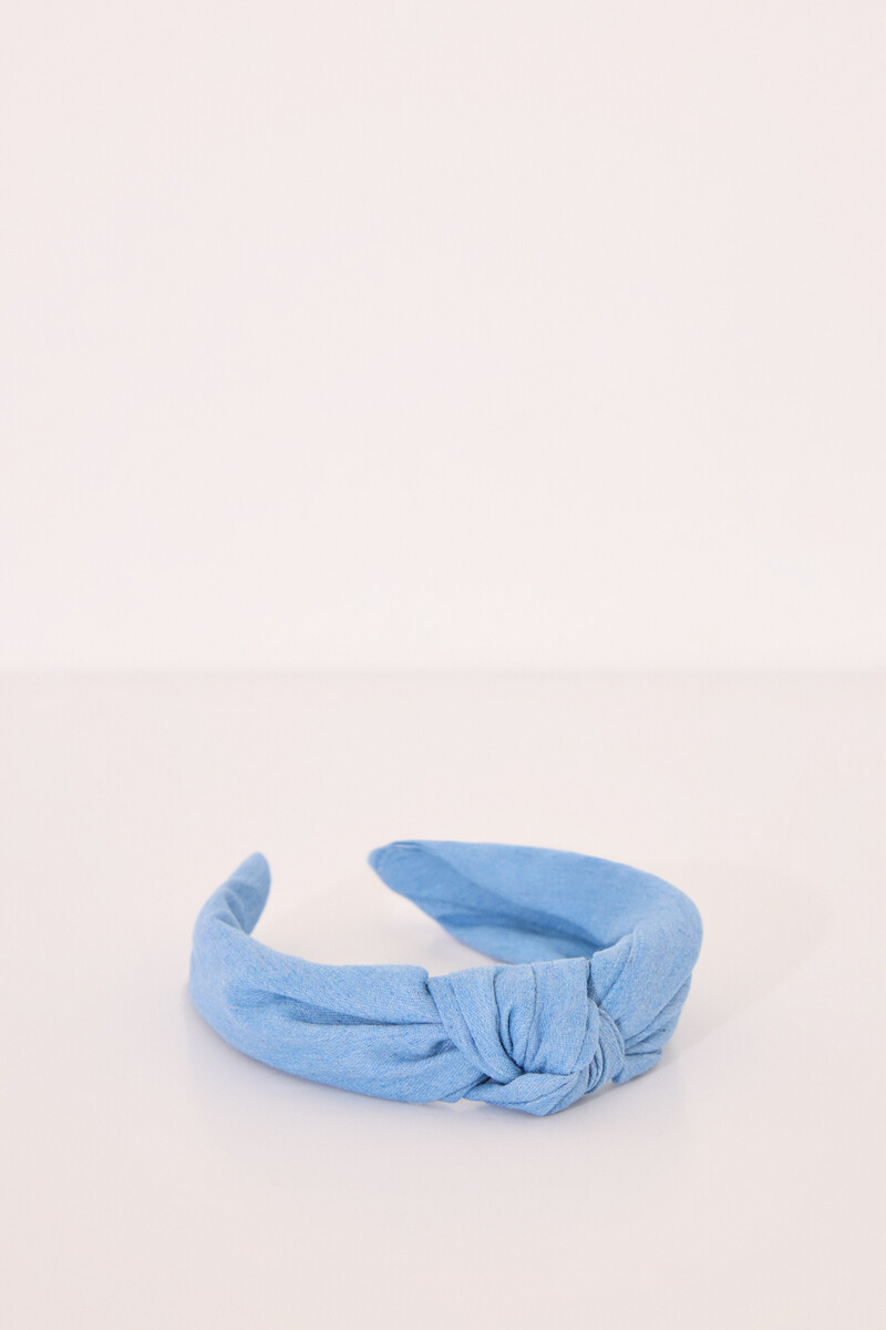 Women'secret Diadema Pelo Denim Azul