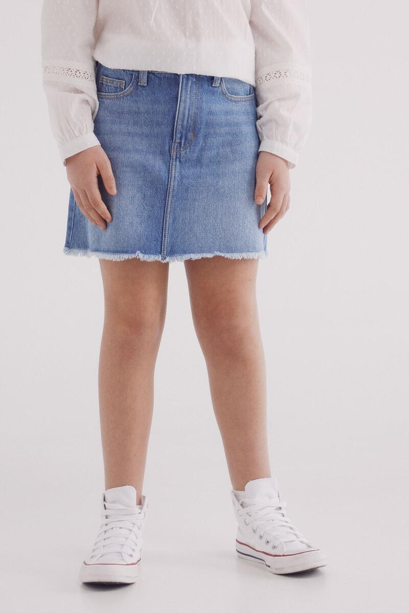 Women'secret Falda Denim Niña