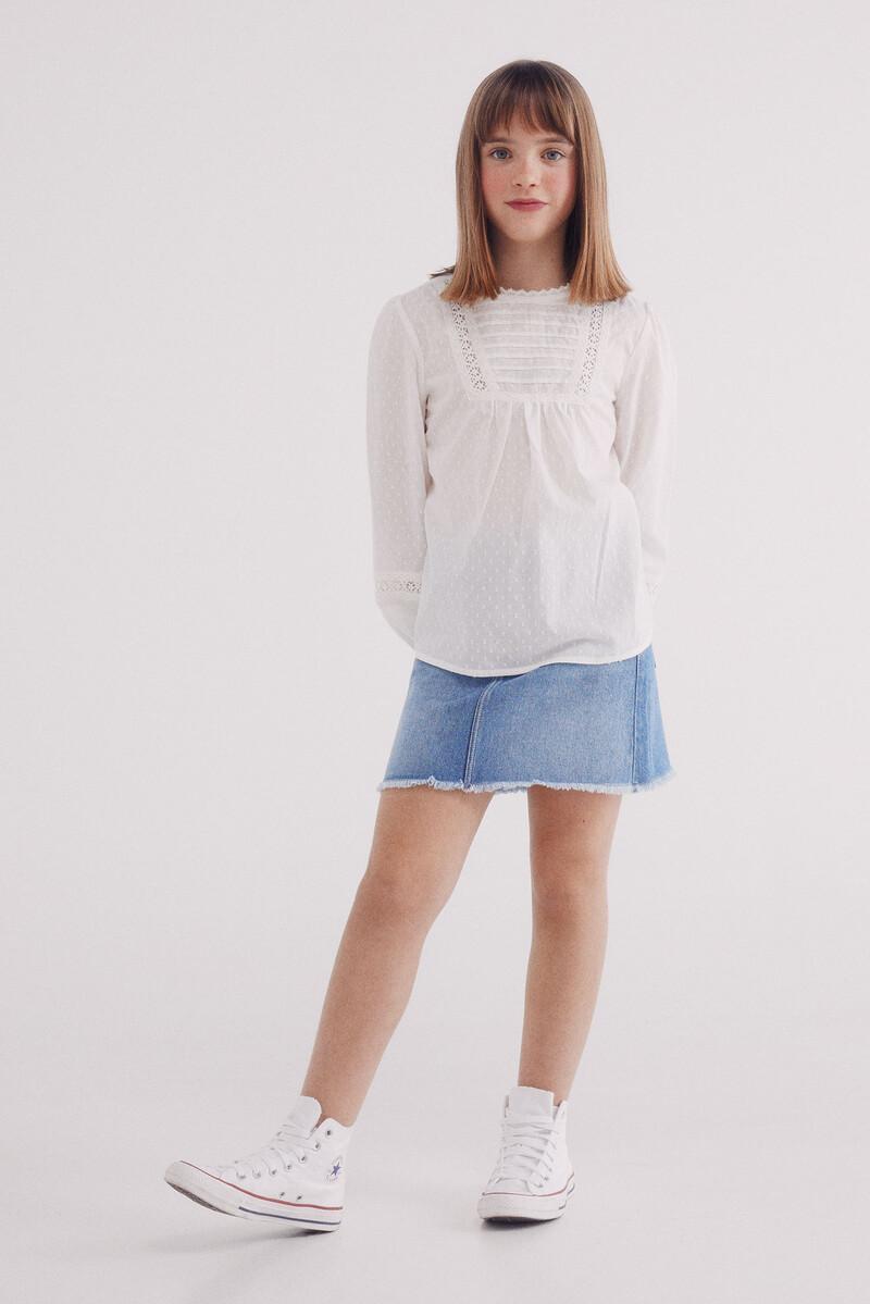 women'secret Falda denim niña