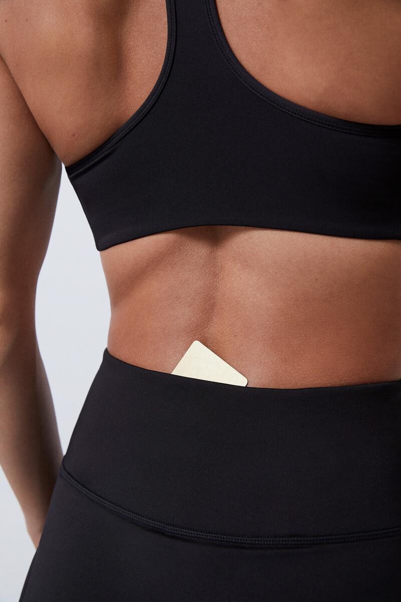 Women'secret Falda Malla Interior Negra 4D Stretch