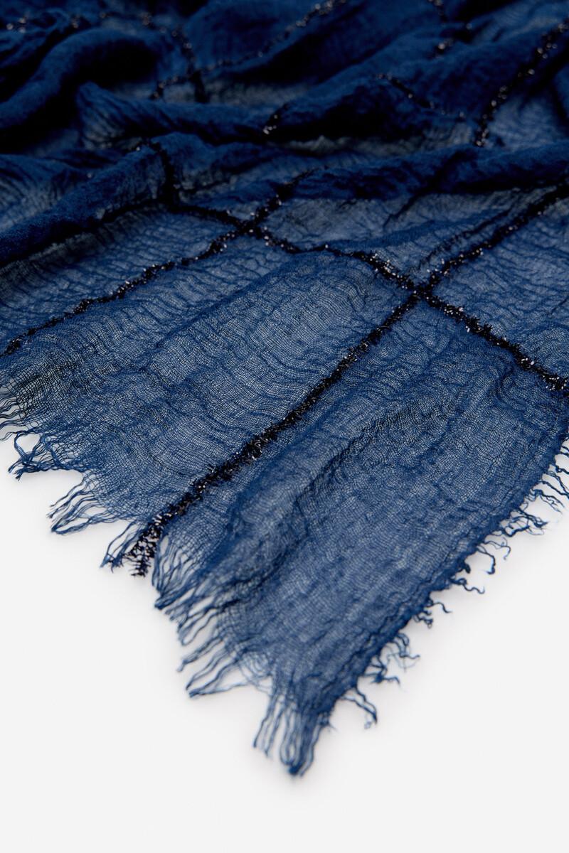 Women'secret Fular Cuadros Lurex