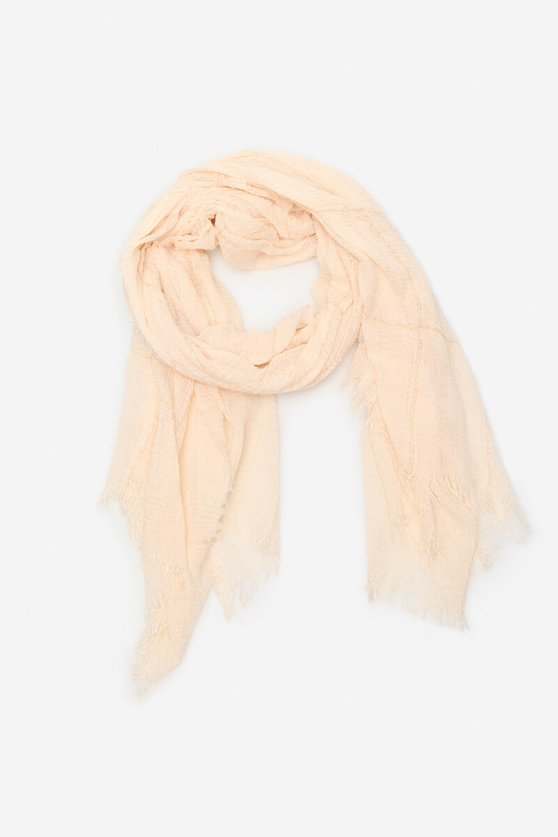 women'secret Fular cuadros lurex