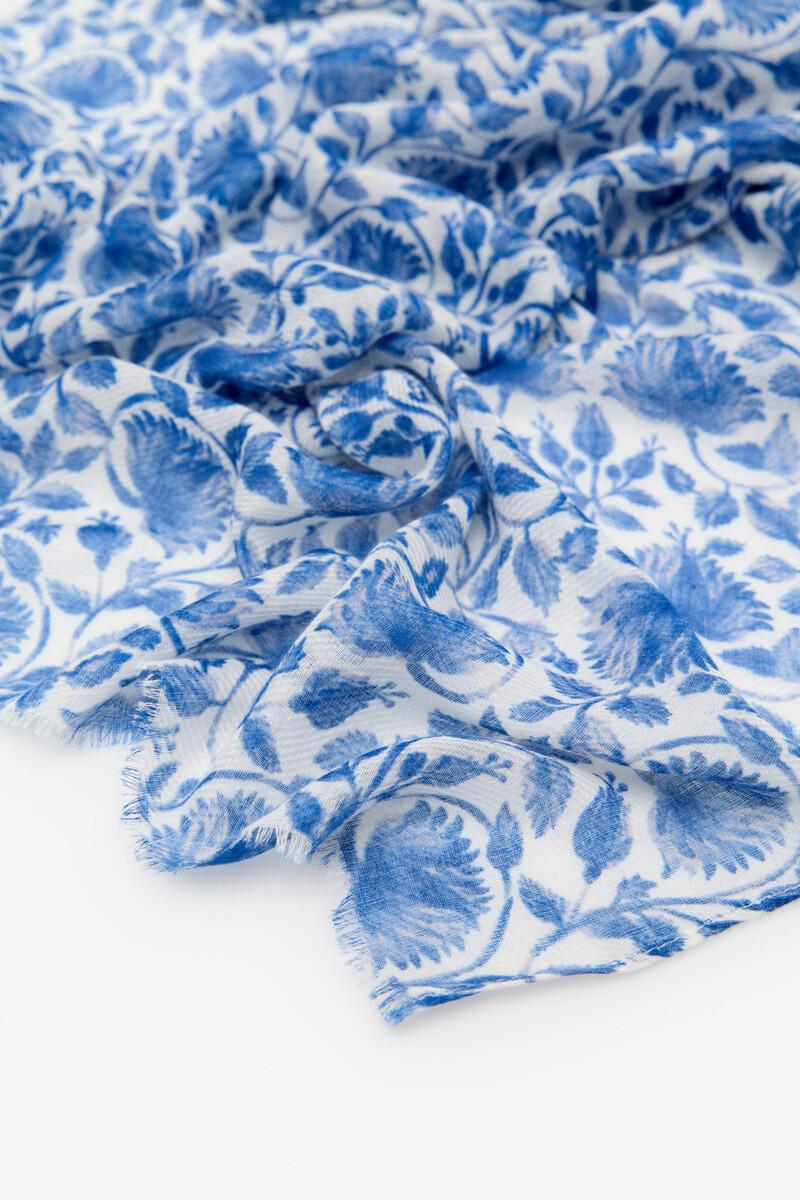 Women'secret Fular Floral Bicolor