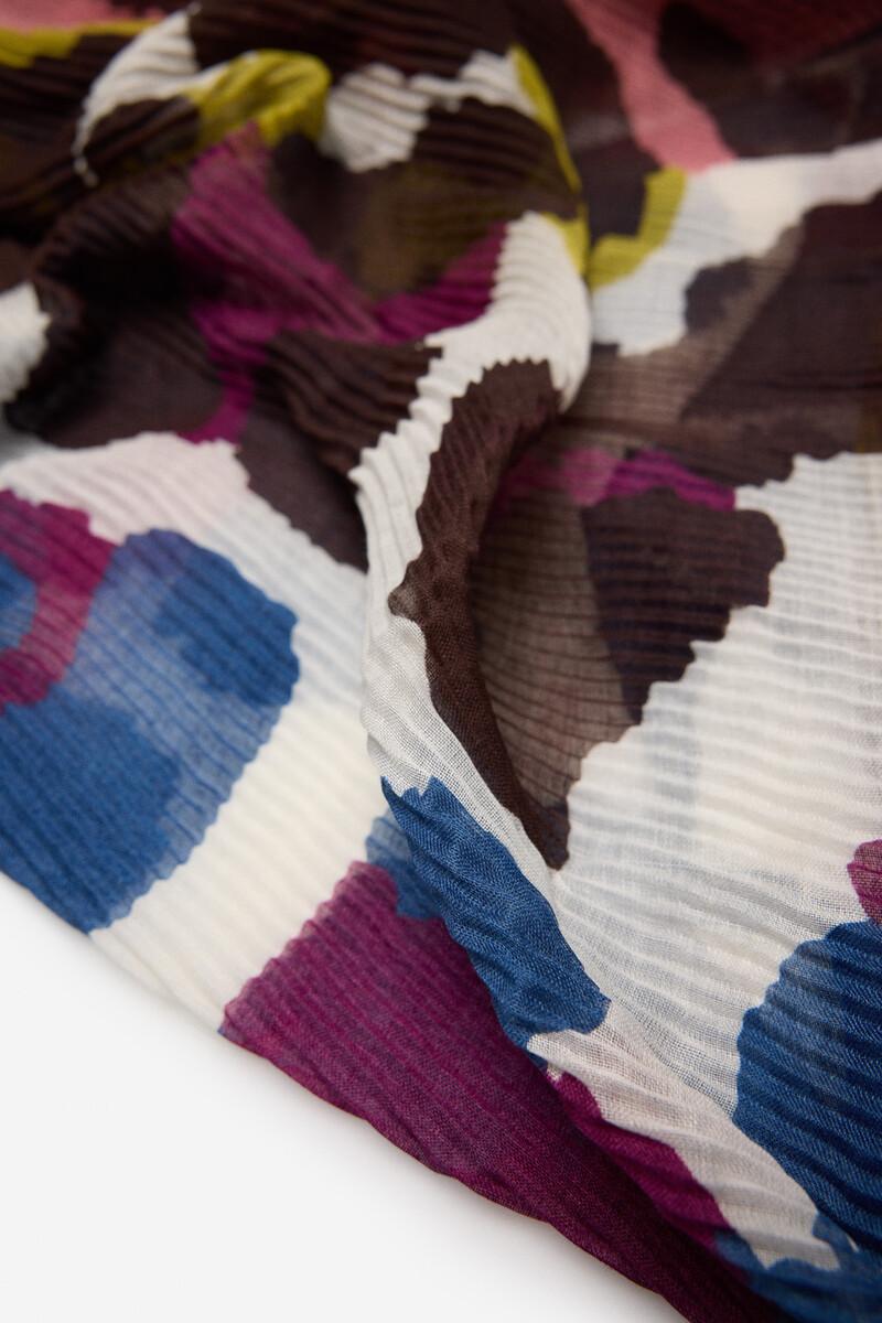 Women'secret Fular Plisado Estampado