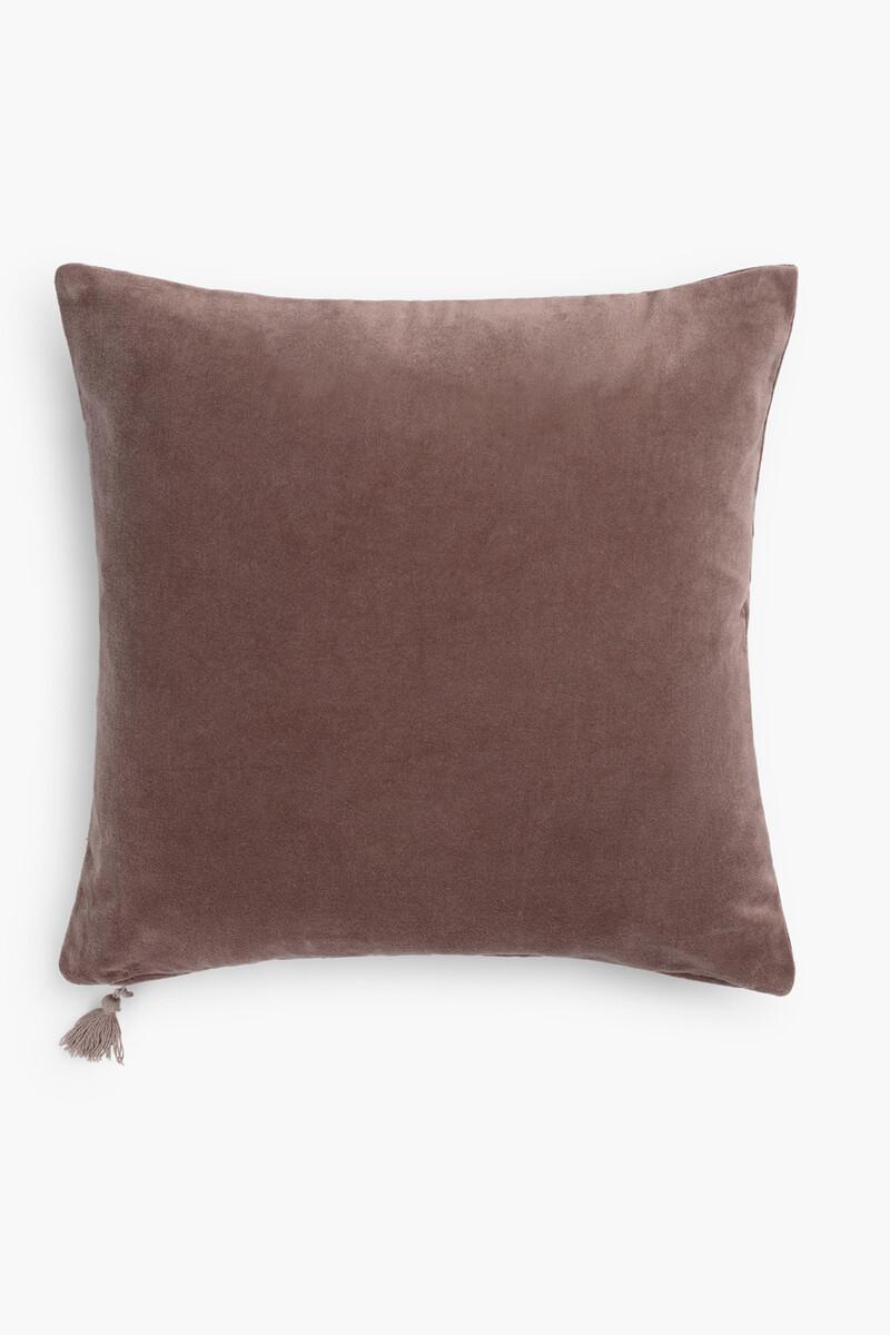 women'secret Funda de cojín Velur 45x45 Gris