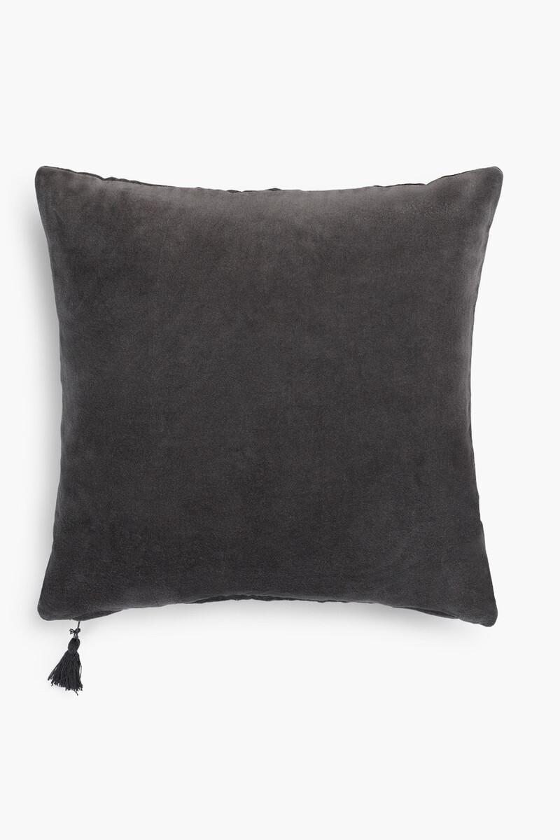 women'secret Funda de cojín Velur 45x45 Negro