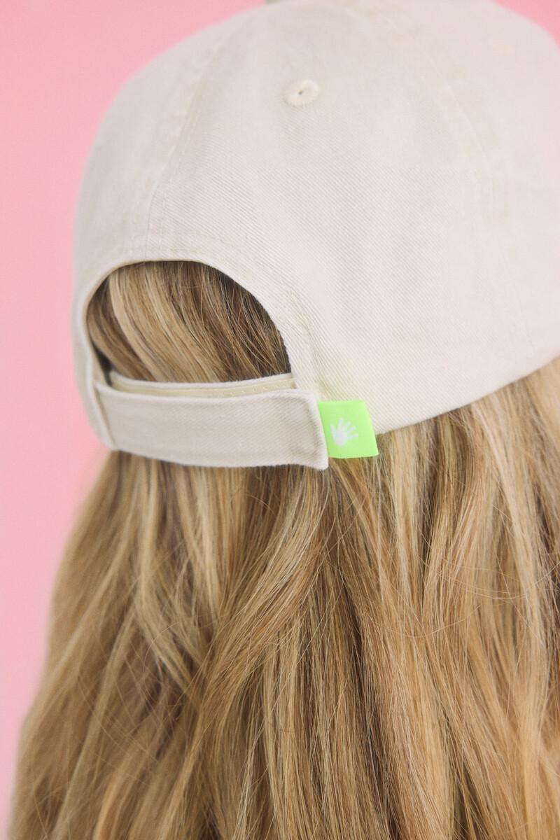 Women'secret Gorra Algodón Ajustable Marfil