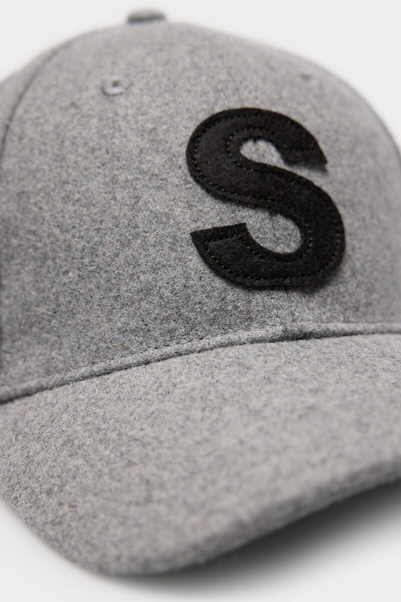 Women'secret Gorra Beisbolera Lanera Gris
