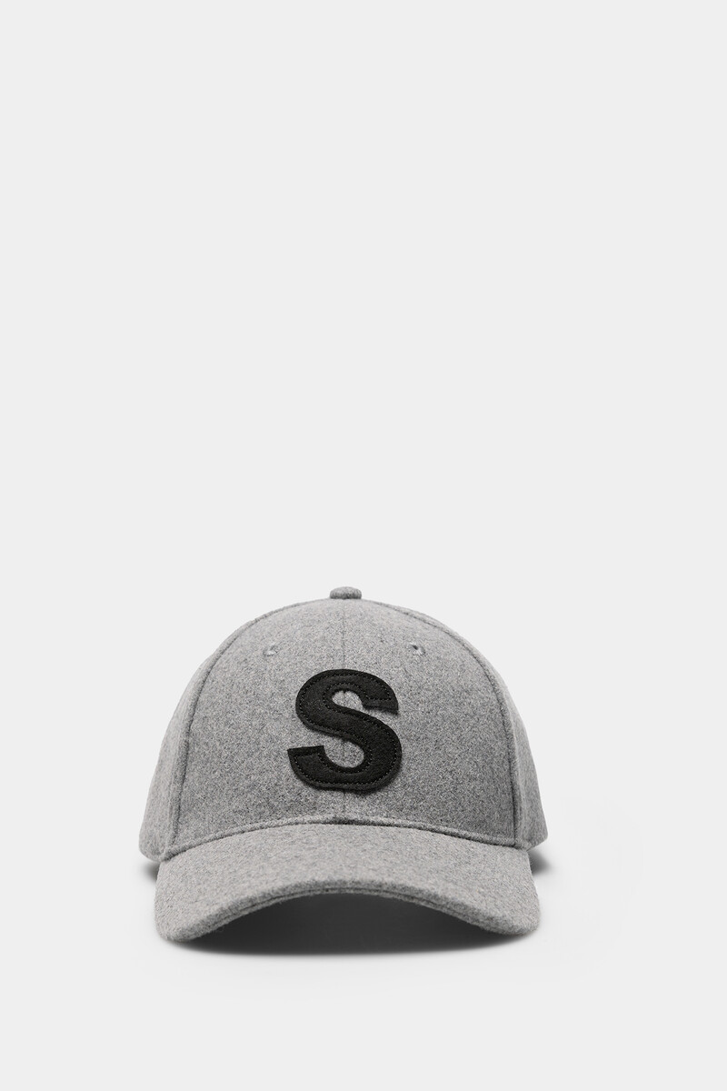 women'secret Gorra beisbolera lanera gris