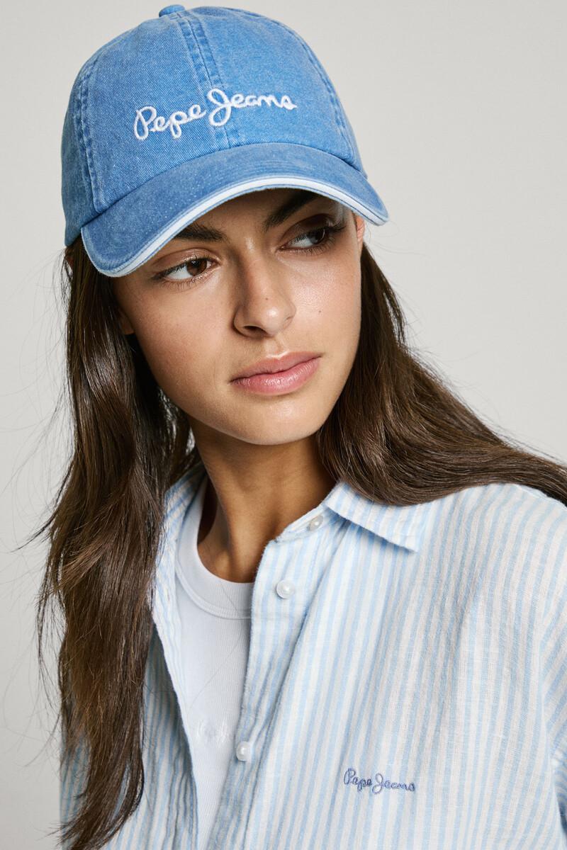 women'secret Gorra denim con logo bordado