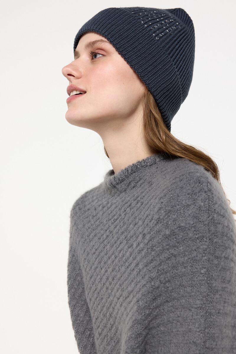Women'secret Gorro Beanie De Punto Con Strass