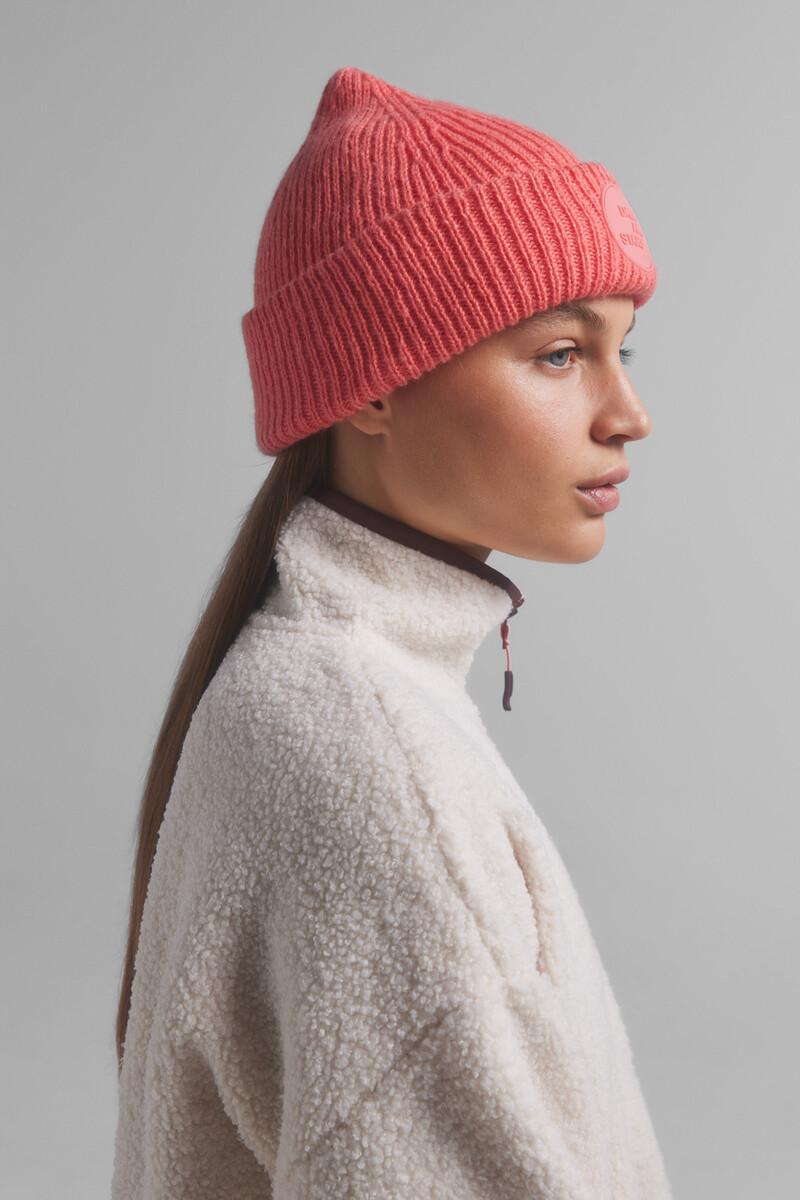 Women'secret Gorro Tricot Logo Coral