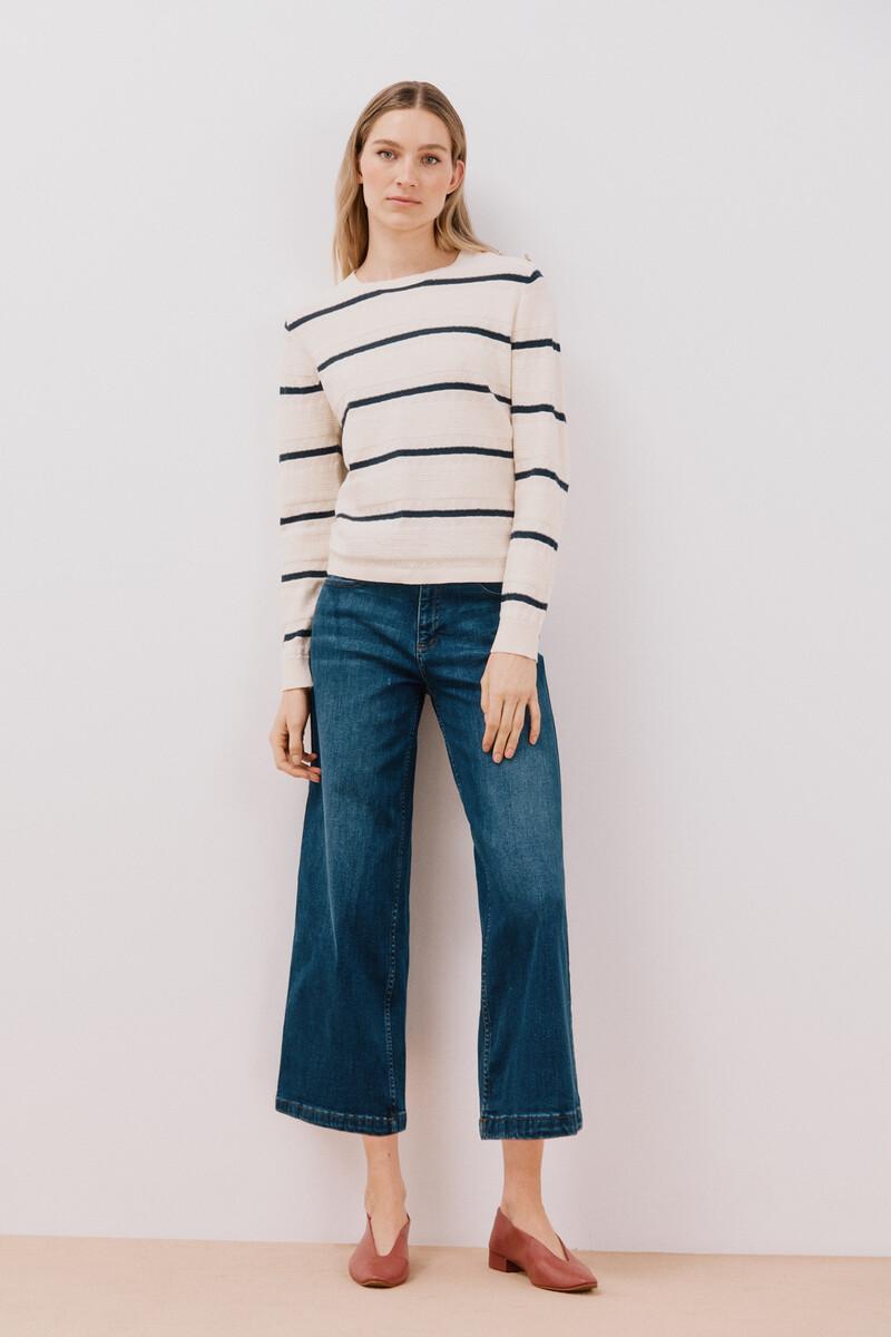 Women'secret Jersey Bicolor Botones