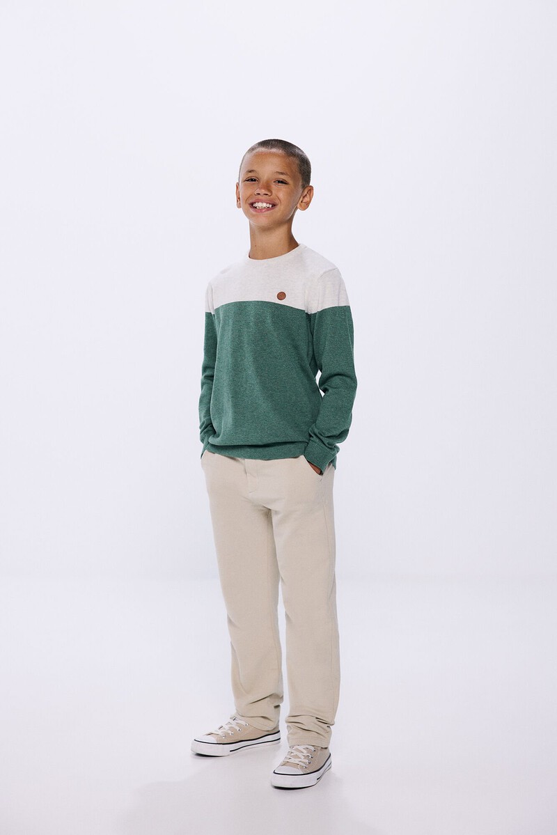 women'secret Jersey color block niño