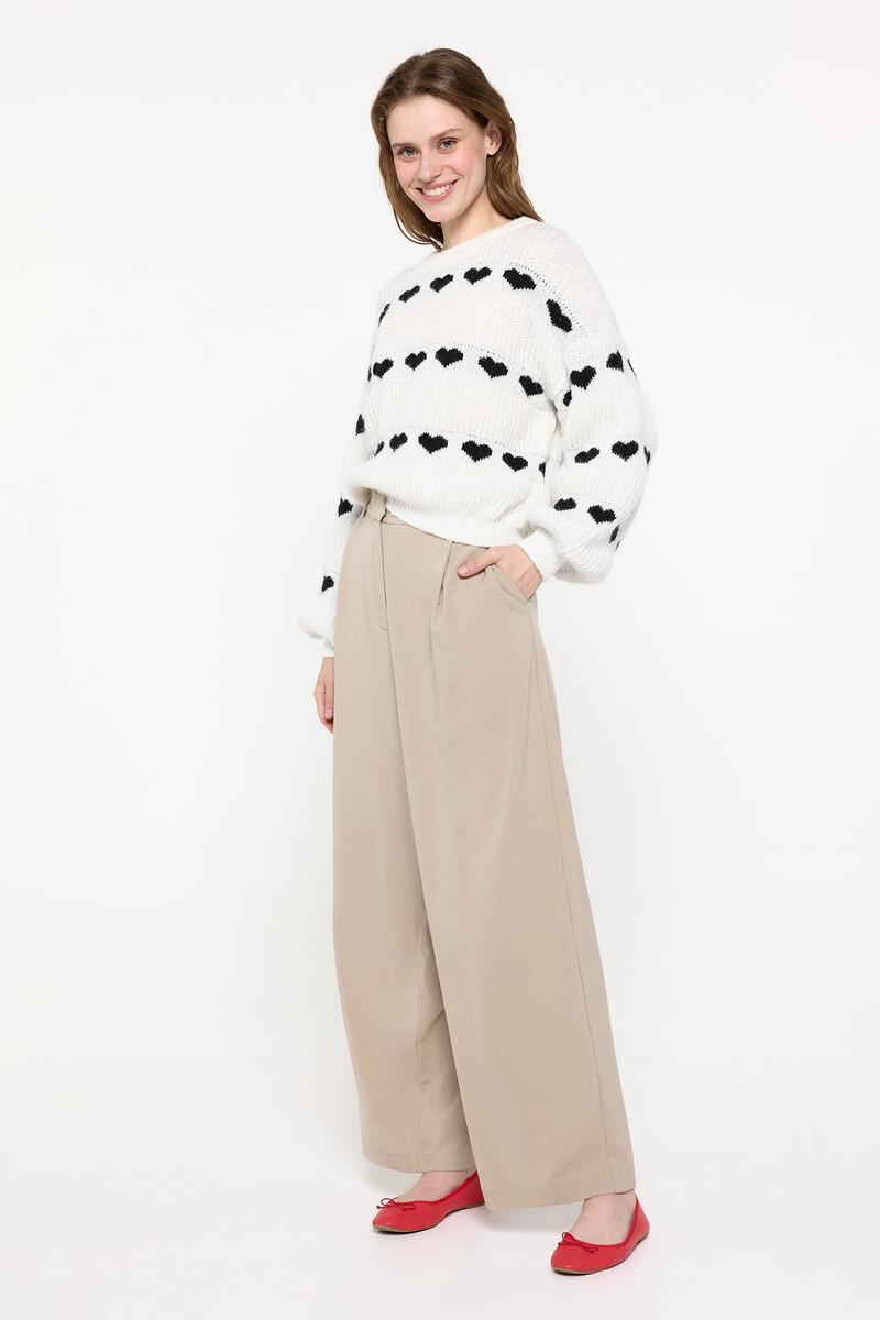 Women'secret Jersey De Punto Con Corazones