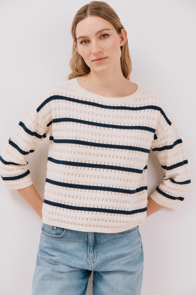 women'secret Jersey rayas bicolor