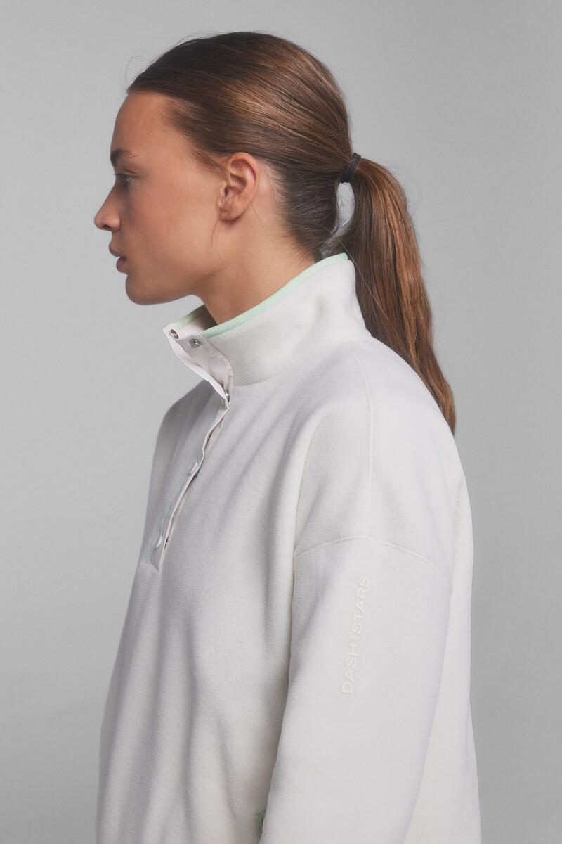 Women'secret Jersey Tejido Polar Blanco