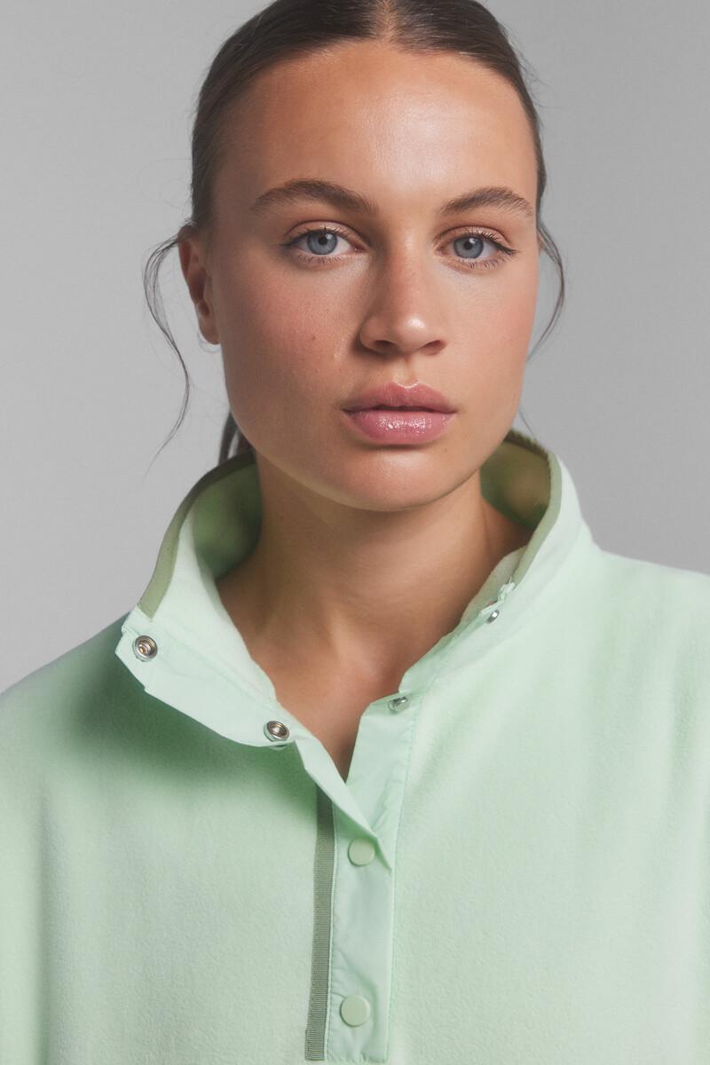 Women'secret Jersey Tejido Polar Verde