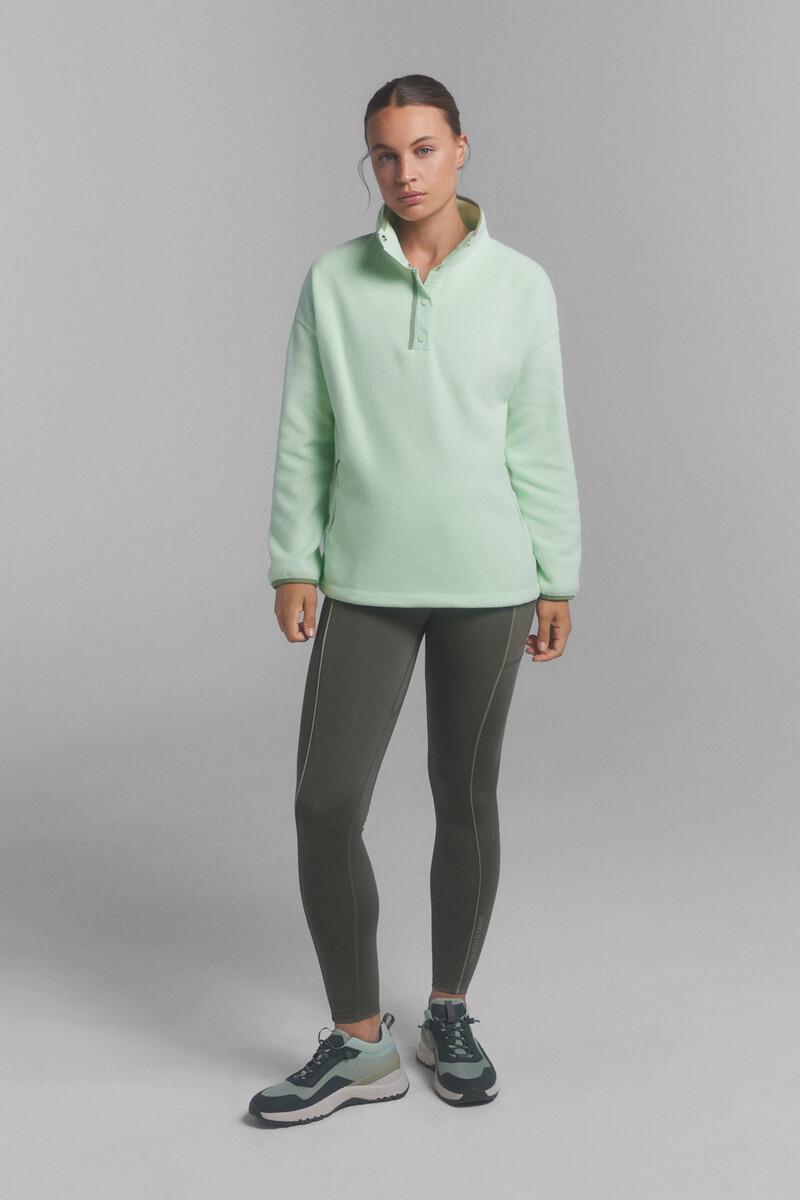 Women'secret Jersey Tejido Polar Verde