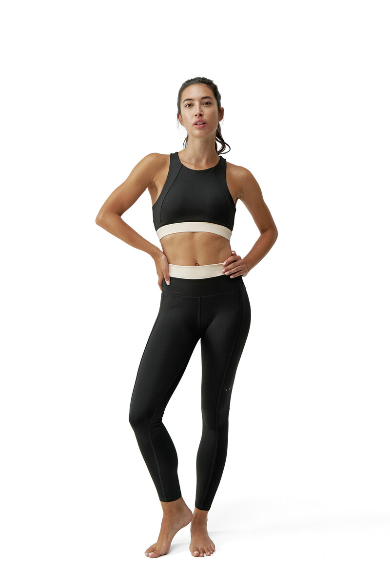 women'secret Legging Fiorella Black/Stone